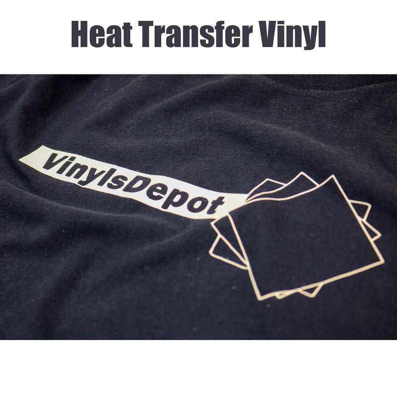 White Heat Transfer Vinyl sheet 10" X 12"