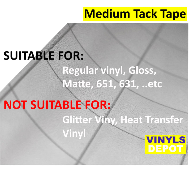 VinylsDepot Transfer tape, 12X30 FT Transfer paper for vinyl Roll, cl